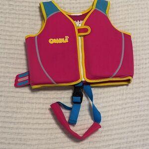Pink and Blue Swim Vest
